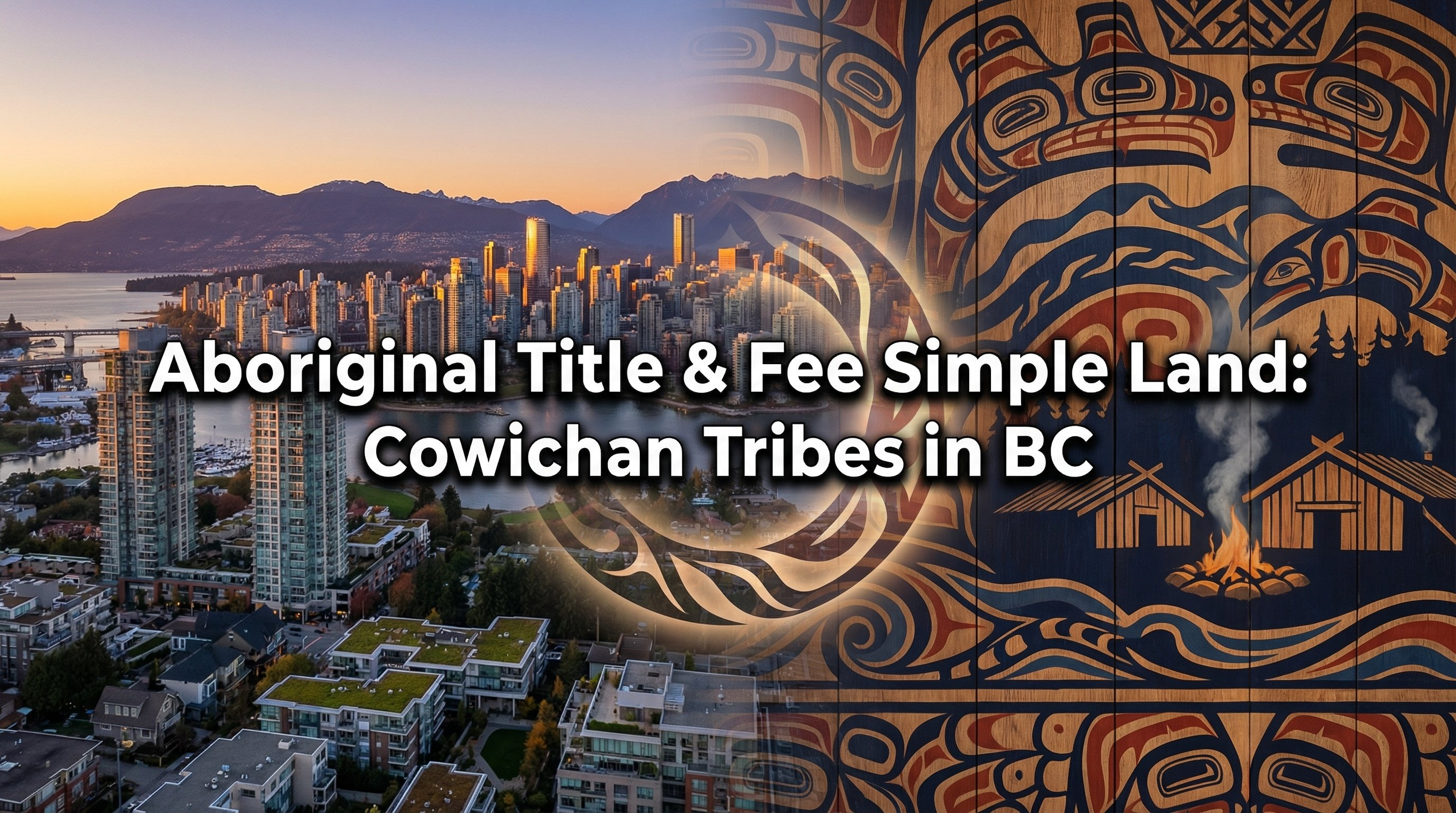 Aboriginal Title & Fee Simple Land Cowichan Tribes in B.C.