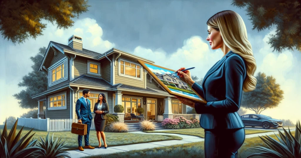 Listing Agent Showing House