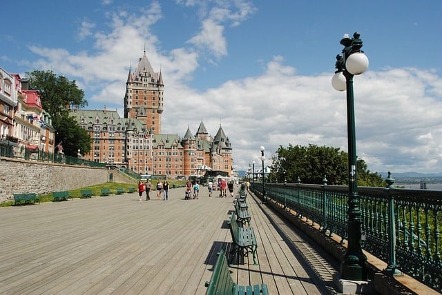 quebec, chateau, frontenac