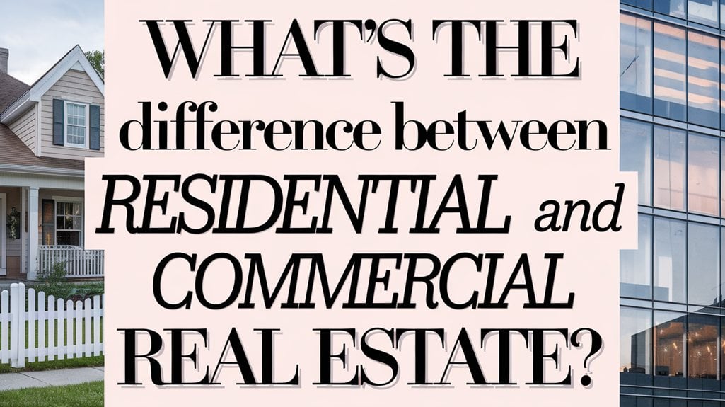 What's the Difference Between Residential and Commercial Real Estate