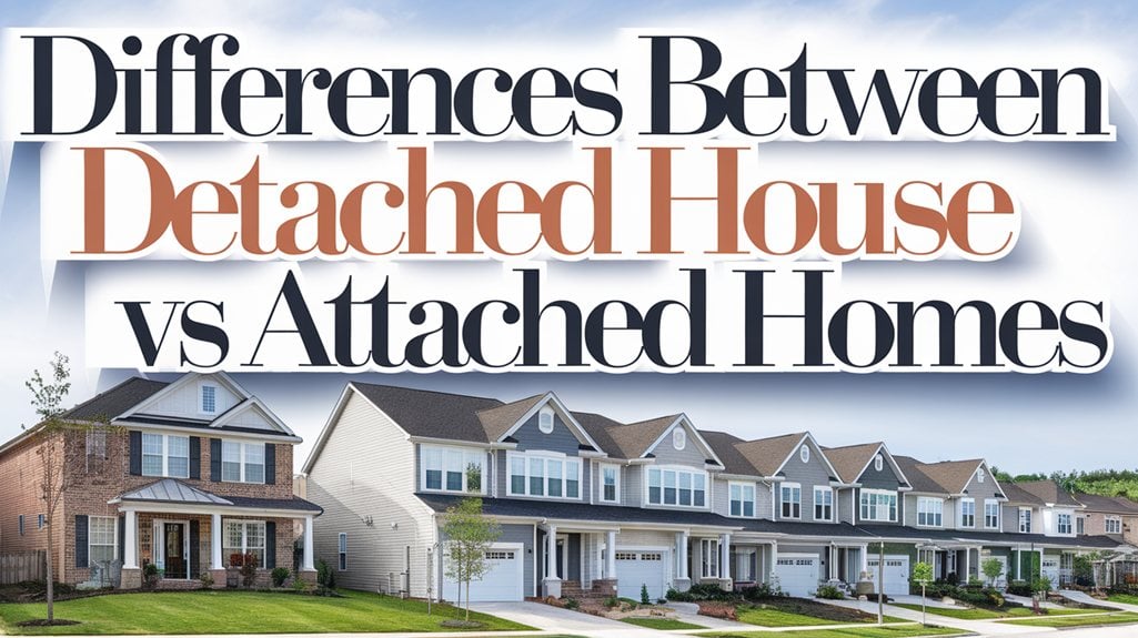 Detached House Vs Attached Homes