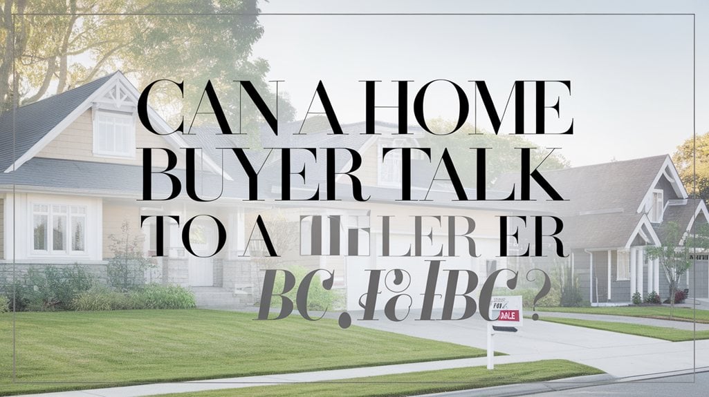 buyer seller communication allowed bc