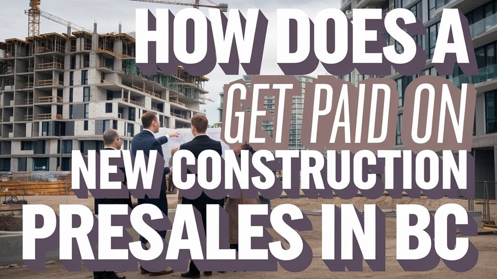 How Does a Realtor Get Paid on New Construction & Presales in BC