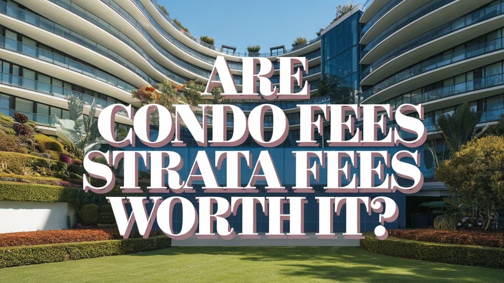 condo and strata fees
