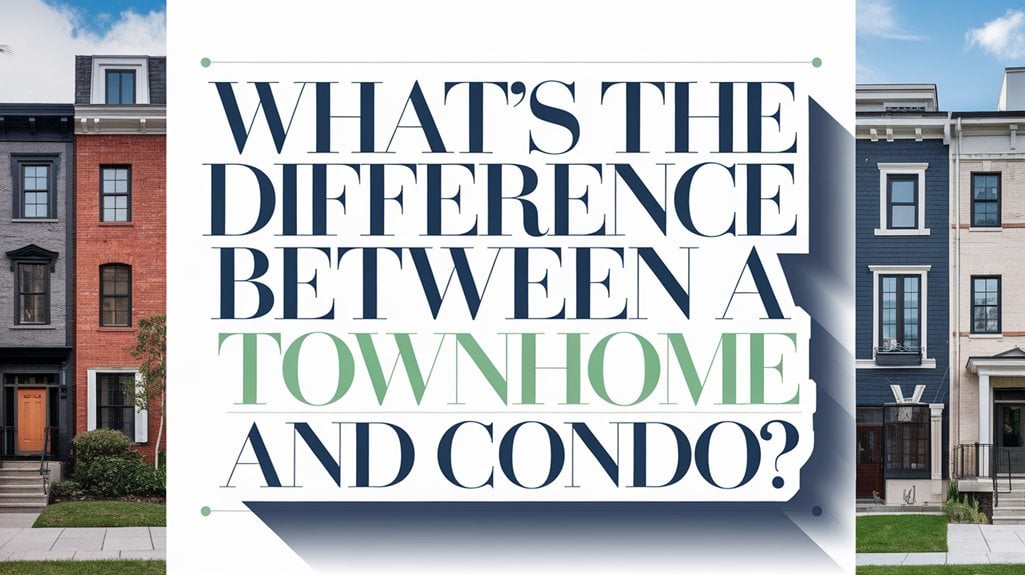 What's the Difference Between a Townhome and Condo?