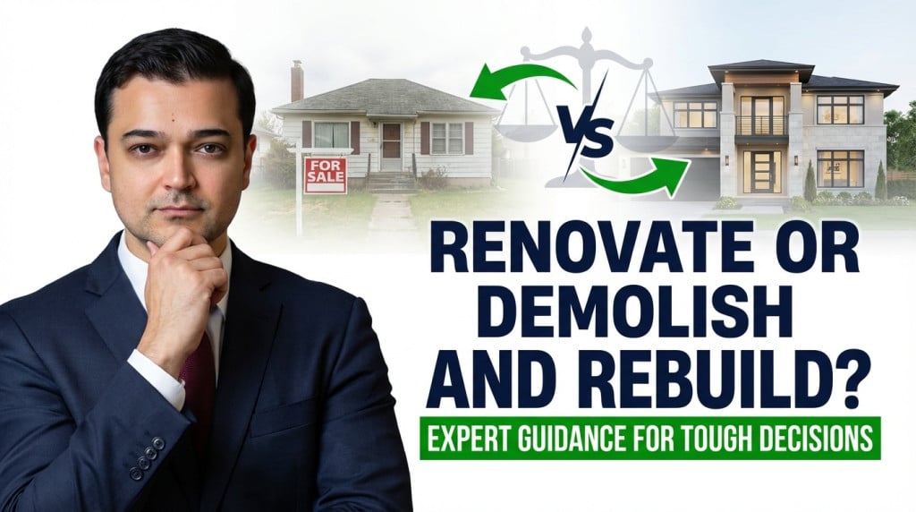 Renovate Or Demolish and Rebuild