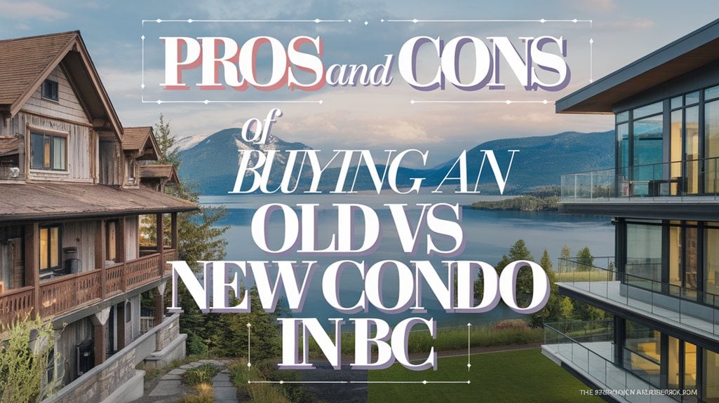 Pros and Cons of Buying an Old Vs New Condo in BC
