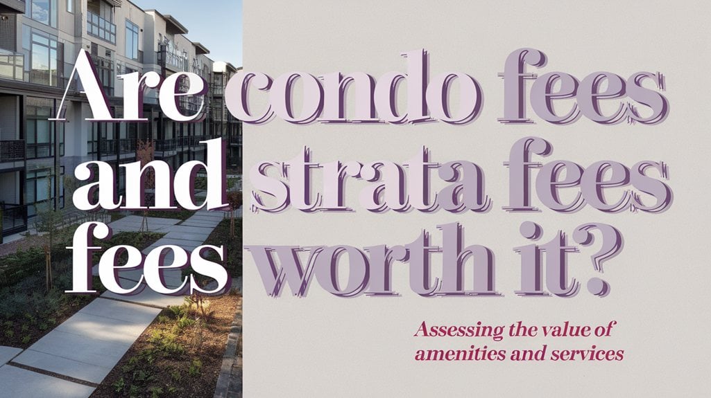 Are Condo Fees and Strata Fees Worth It?
