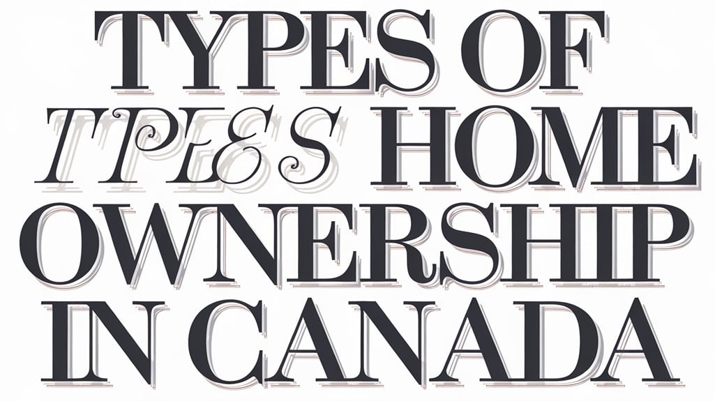 home ownership options canada