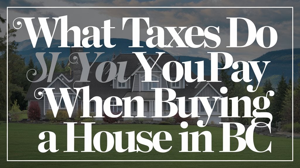 home purchase taxes bc