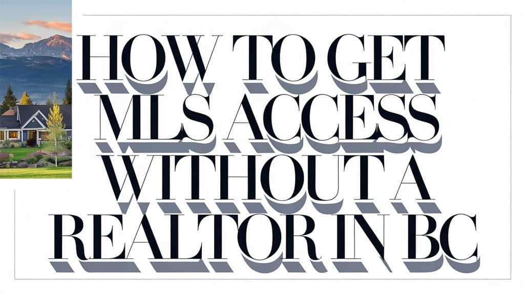 mls access without realtor