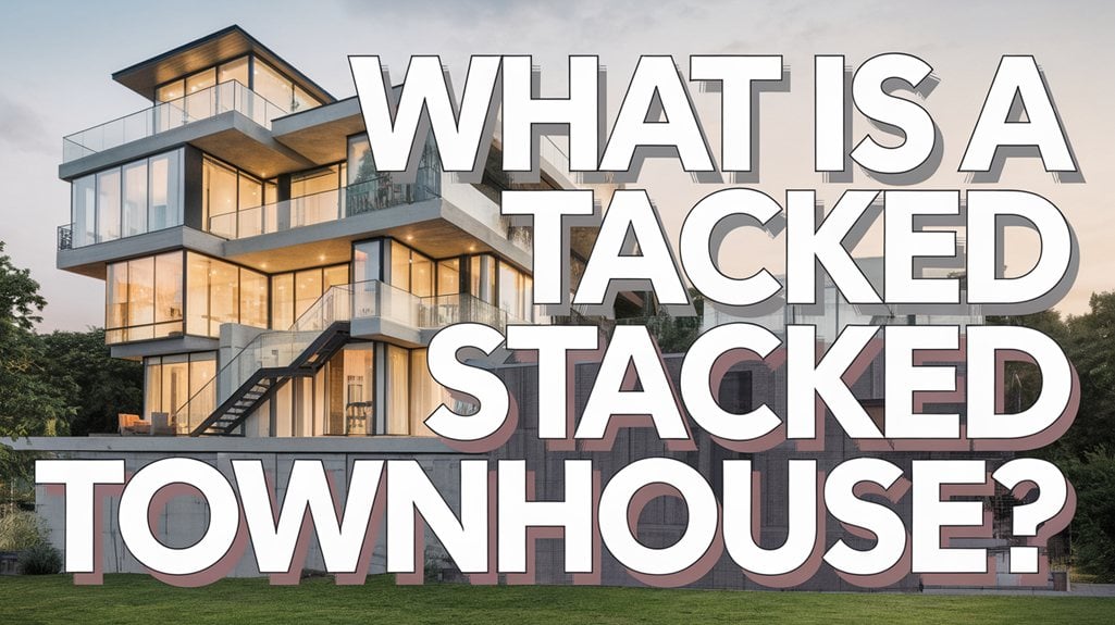 What Is a Stacked Townhouse?