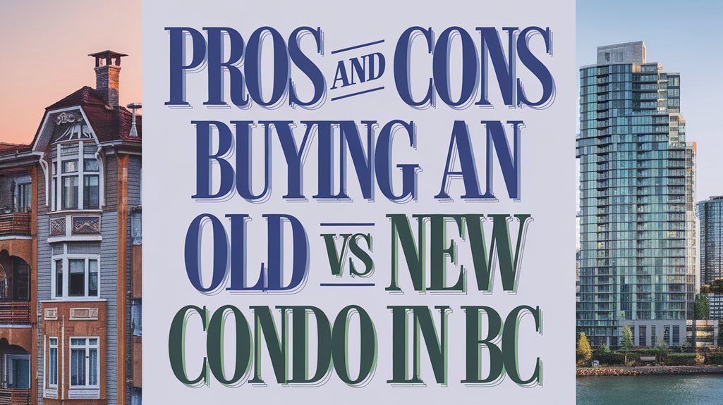 old vs new condo comparison