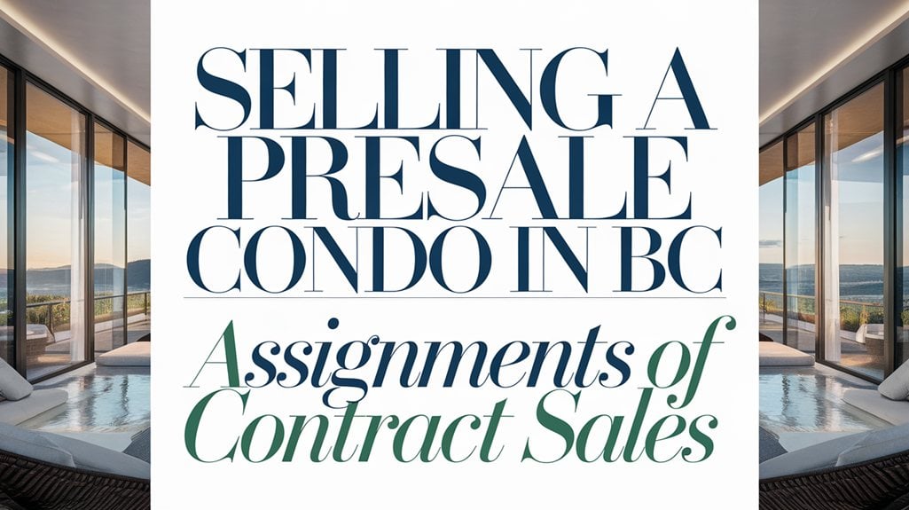 presale condo assignment sales