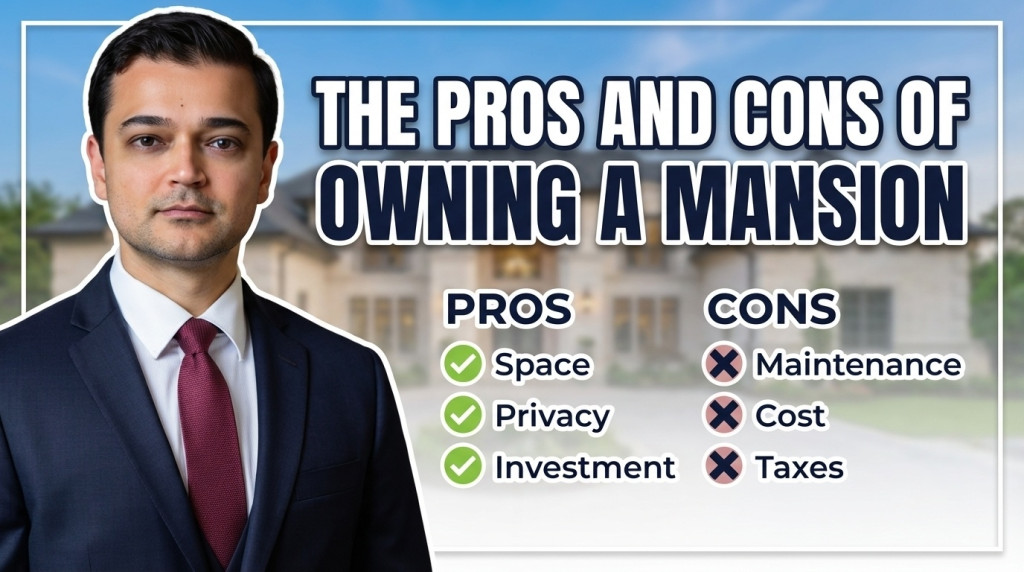 Pros and Cons of Owning a Mansion