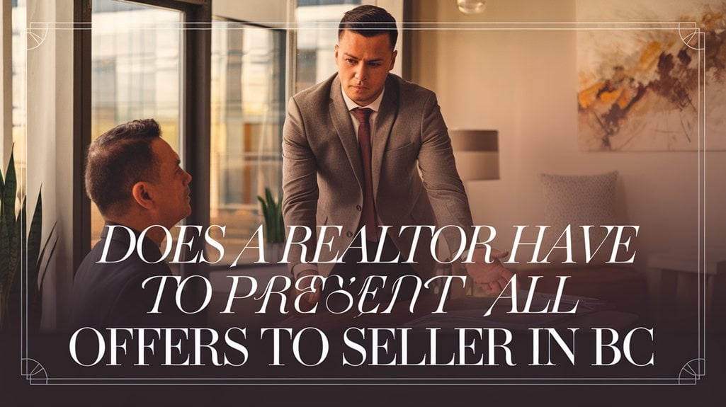 realtor s obligation to present offers