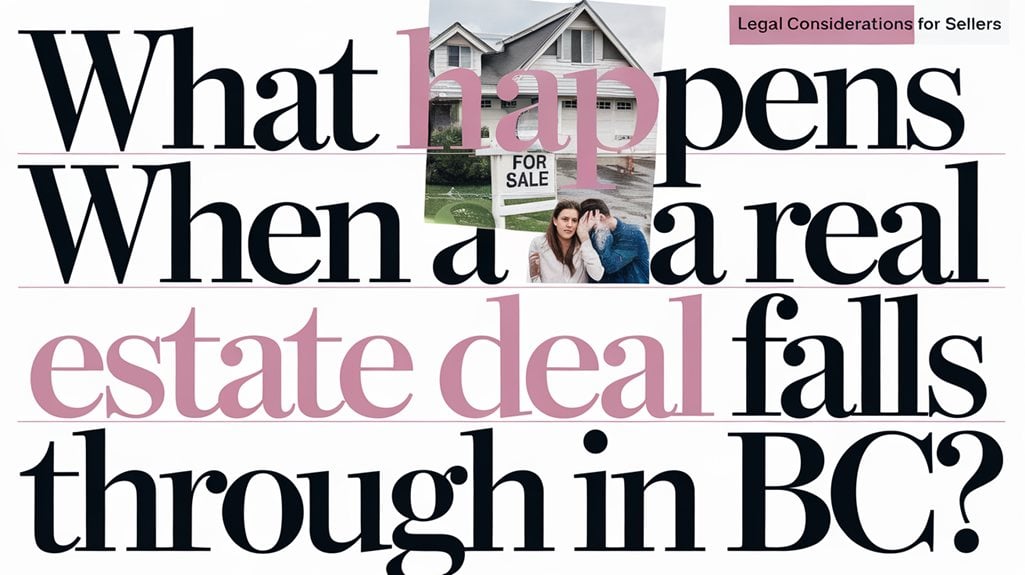 What Happens When A Real Estate Deal Falls Through in BC?