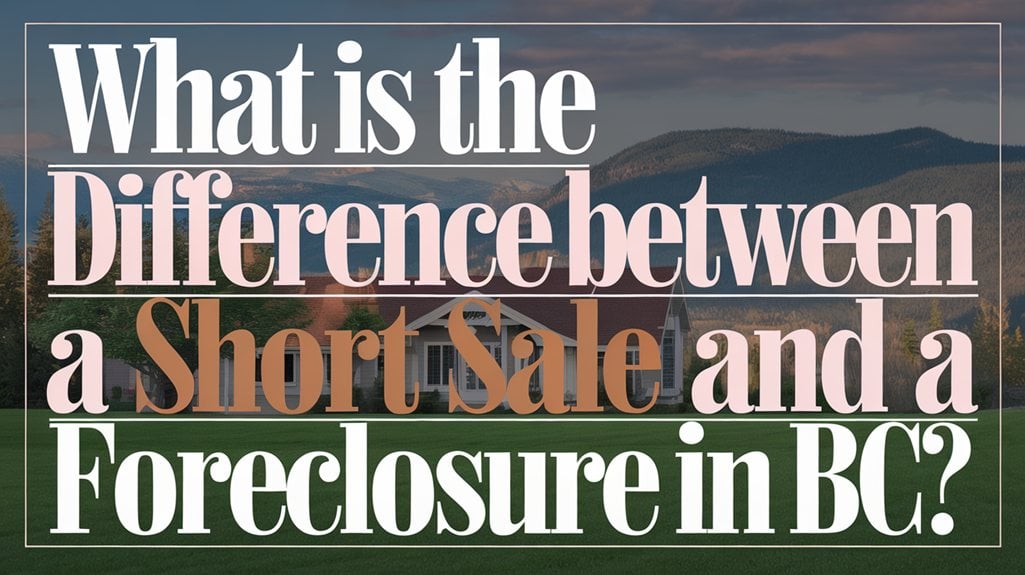 short sale versus foreclosure differences