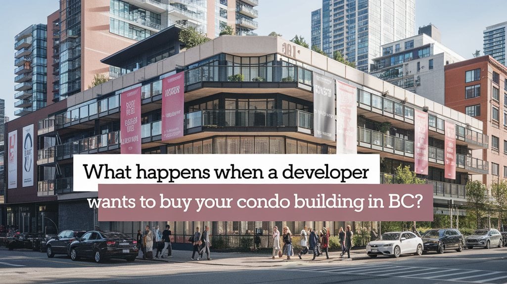 What Happens When A Developer Wants to Buy Your Condo Building in BC