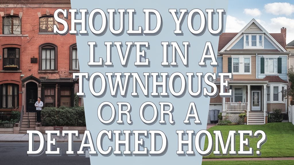 townhouse versus detached home