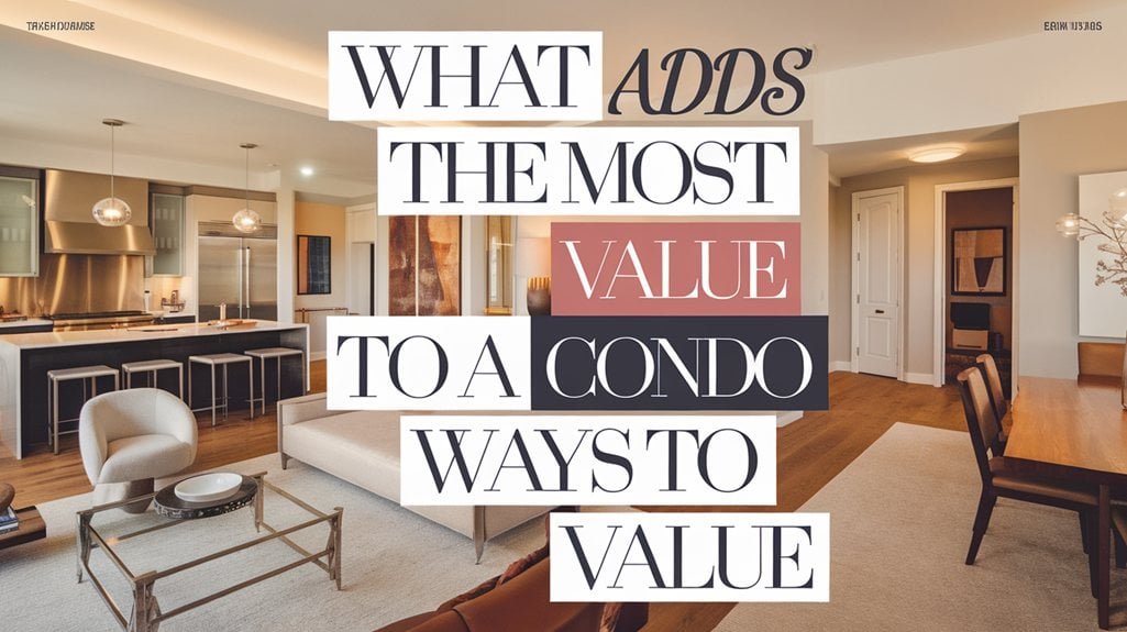 ways to enhance condo value