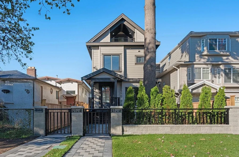 Half Duplex for sale at 1 2447 E 41st Avenue Vancouver British Columbia - MLS: R3084725