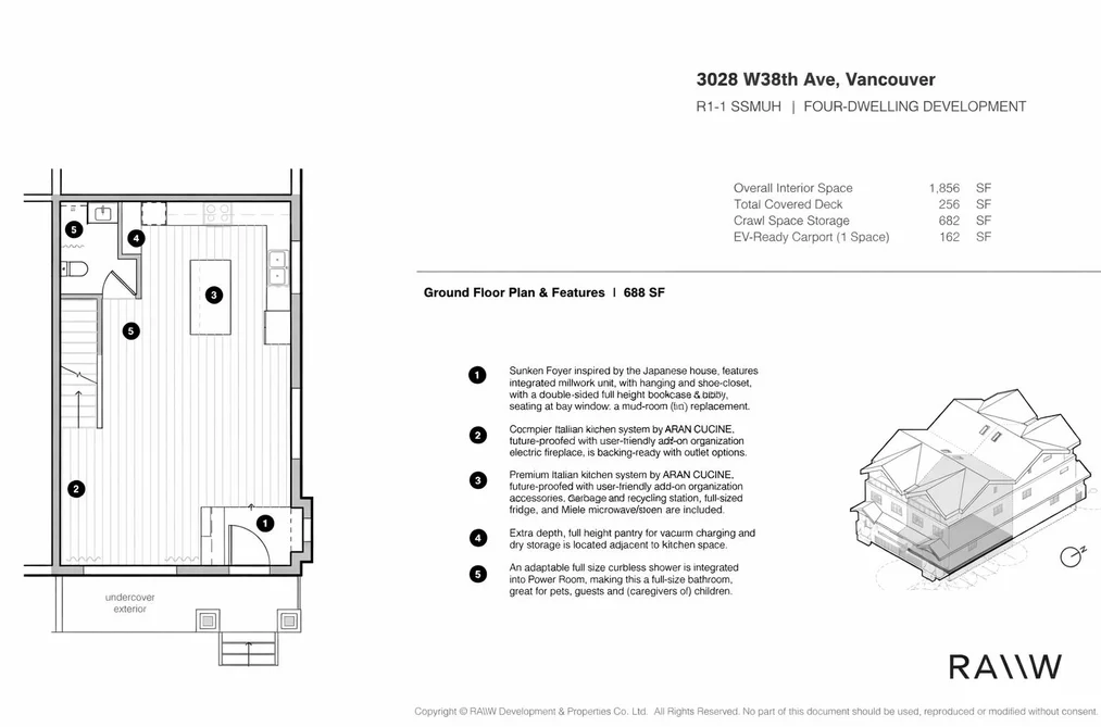 1 3028 W 38TH AVENUE, Vancouver BC V6N 2X3, Vancouver BC — Residential for Sale - Photo 3