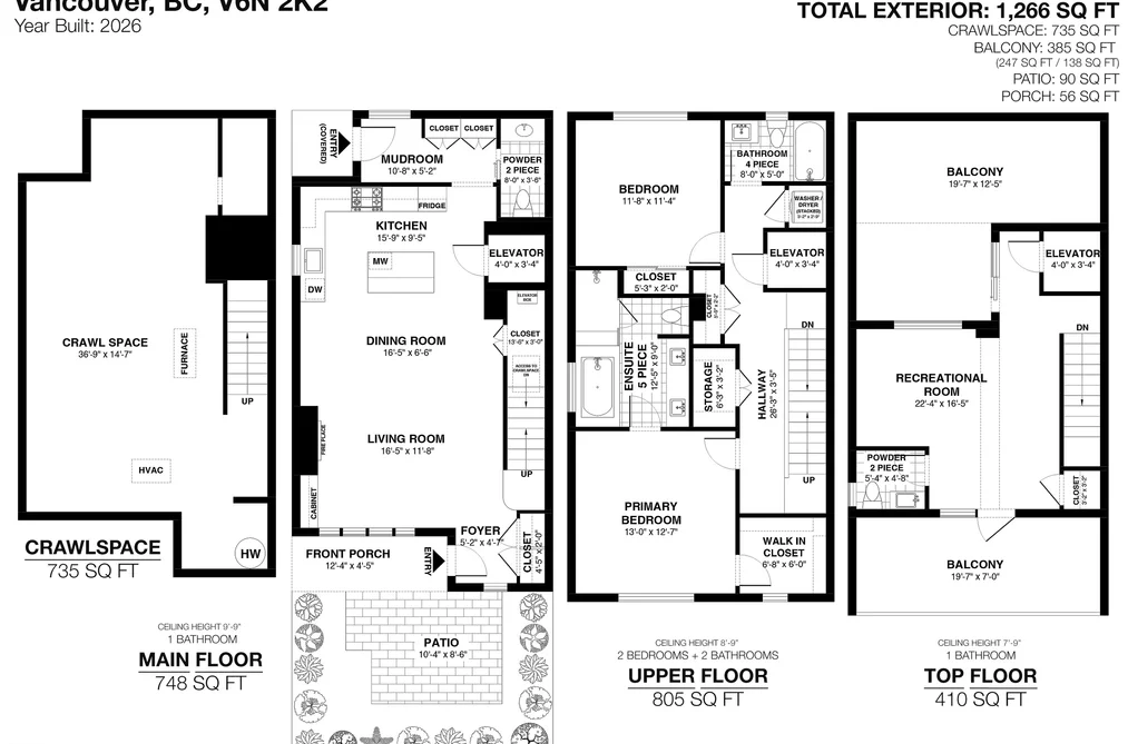1-3058 W 34th Avenue, Vancouver, BC - Half Duplex for Sale - Photo 40 of 40