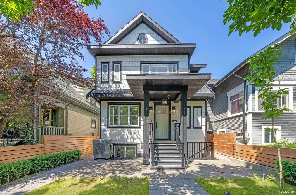 Half Duplex for sale at 1 683 W 19th Avenue Vancouver British Columbia - MLS: R3169040
