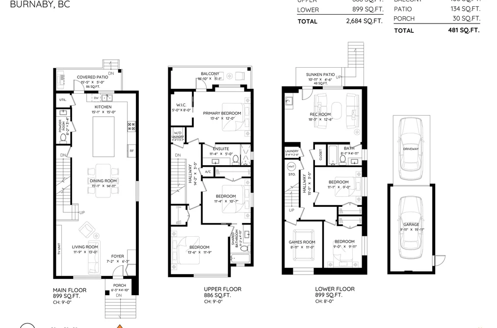 1 7822 GOODLAD STREET, Burnaby BC V5E 2H6, Burnaby BC — Residential for Sale - Photo 2