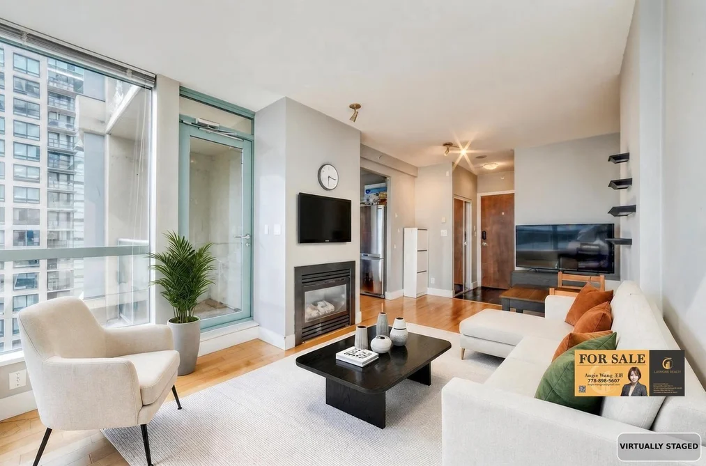 Condo for sale at 1003 1238 Burrard Street Vancouver British Columbia - MLS: R3145574