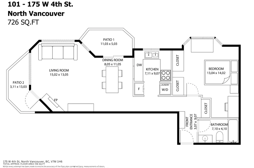101 175 W 4TH STREET, North Vancouver BC V7M 1H6, North Vancouver BC — Residential for Sale — Photo 26 of 26