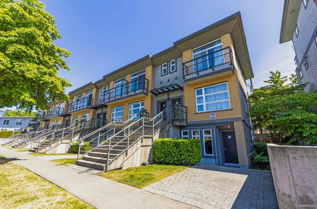 Townhouse for sale at 101 5568 Kings Road Vancouver British Columbia - MLS: R3130352