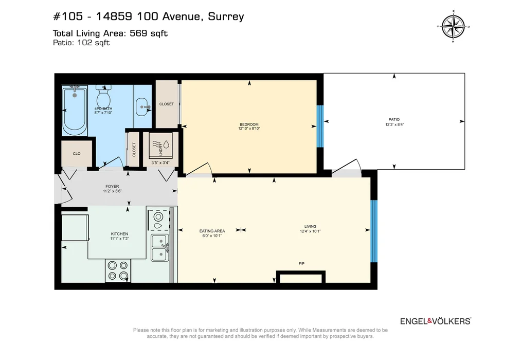 105 14859 100 AVENUE, Surrey BC V3R 2V5, Surrey BC — Residential for Sale - Photo 2