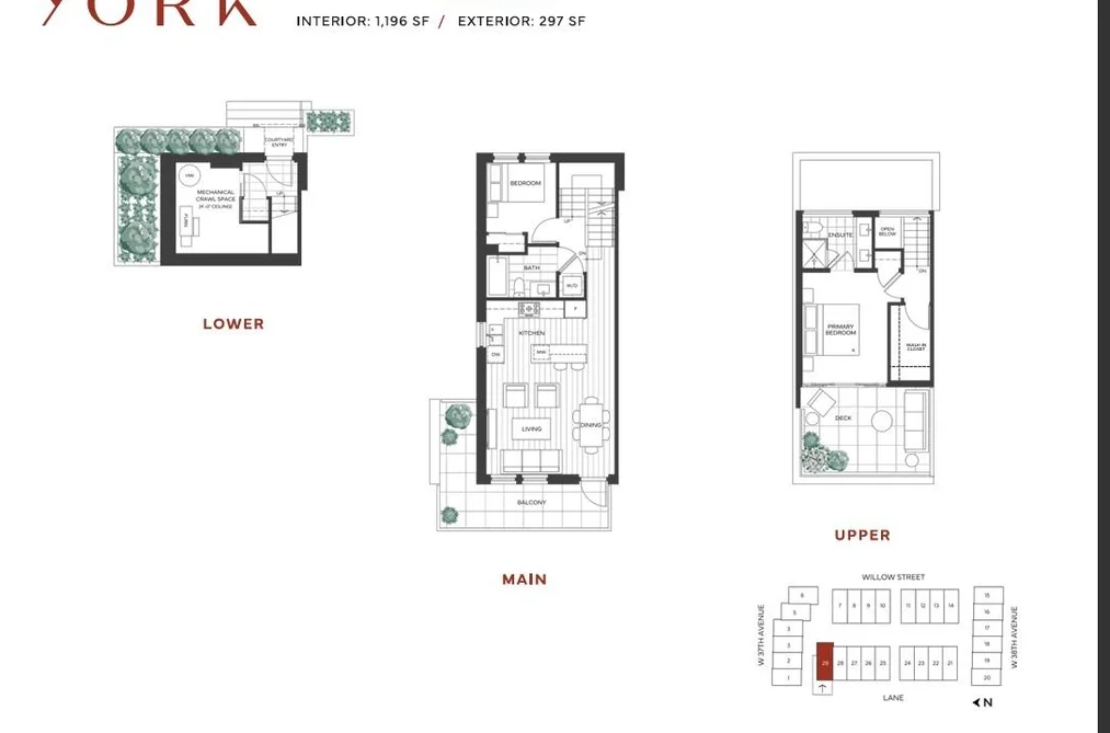 105-5381 Willow Street, Vancouver, BC - Townhouse for Sale - Photo 7 of 9