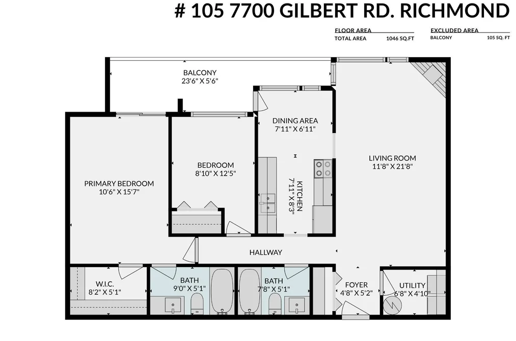 105 7700 GILBERT ROAD, Richmond BC V7C 3W2, Richmond BC — Residential for Sale — Photo 22 of 22