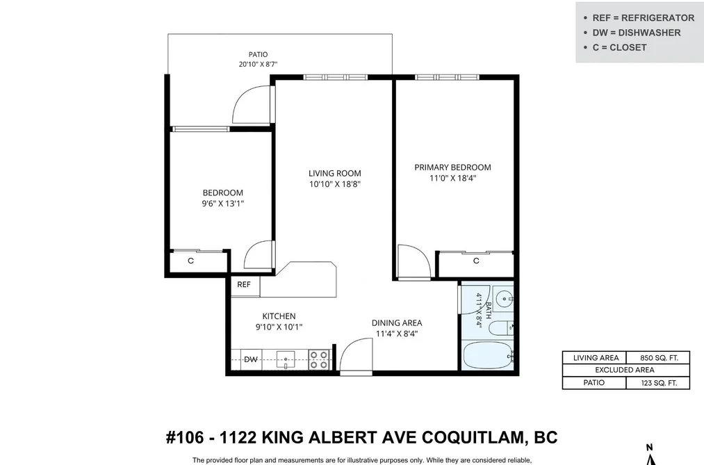 106 1122 KING ALBERT AVENUE, Coquitlam BC V3J 1X7, Coquitlam BC — Residential for Sale — Photo 25 of 35