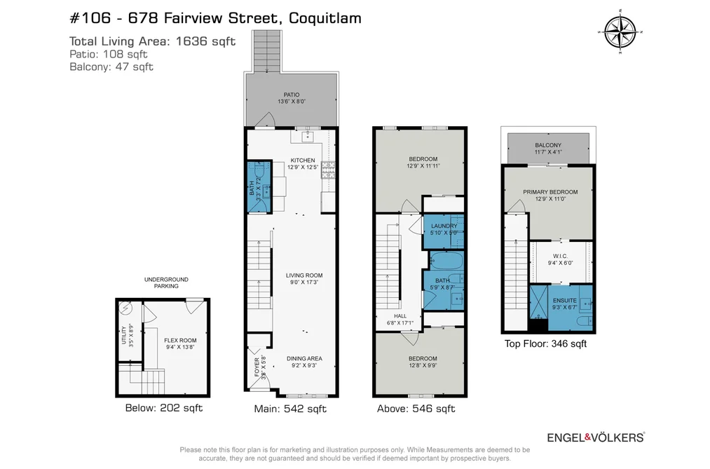 106 678 FAIRVIEW STREET, Coquitlam BC V3J 0N1, Coquitlam BC — Residential for Sale - Photo 2