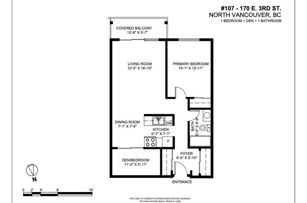 Condo for sale at 107 170 E 3rd Street North Vancouver British Columbia - MLS: R3150140