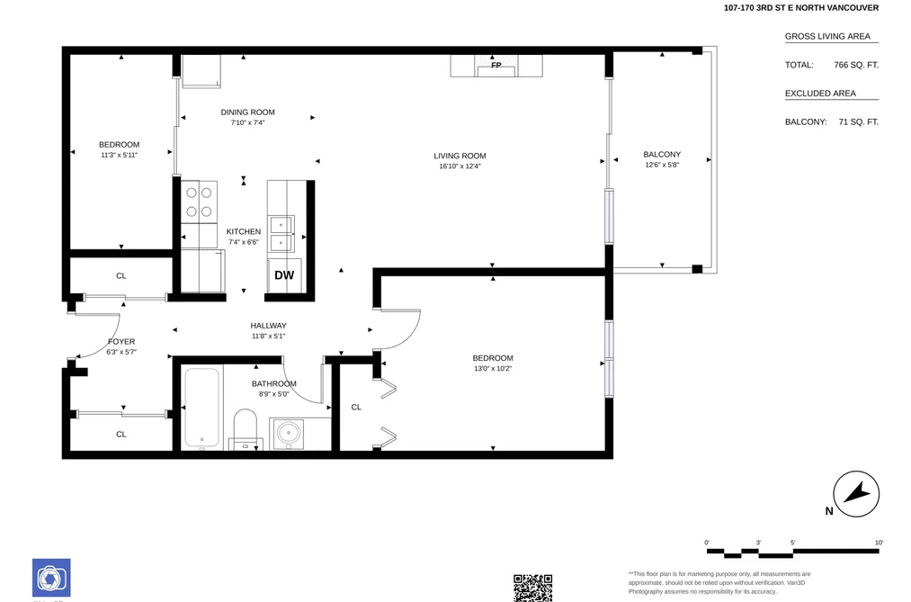 Condo for sale at 107 170 E 3rd Street North Vancouver British Columbia - MLS: R3150140