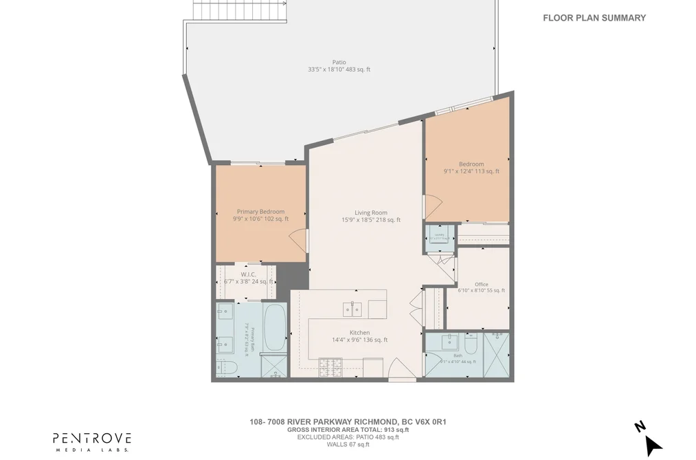 108 7008 RIVER PARKWAY, Richmond BC V6X 0R1, Richmond BC — Residential for Sale - Photo 2