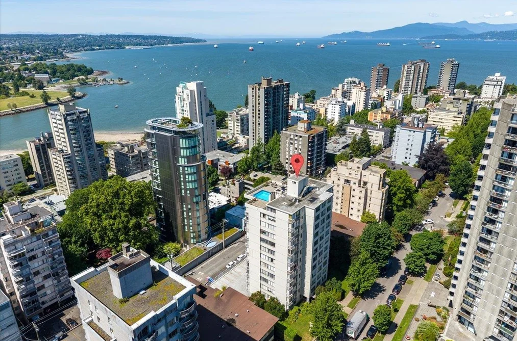 Condo for sale at 1105 1250 Burnaby Street Vancouver British Columbia - MLS: R3129468
