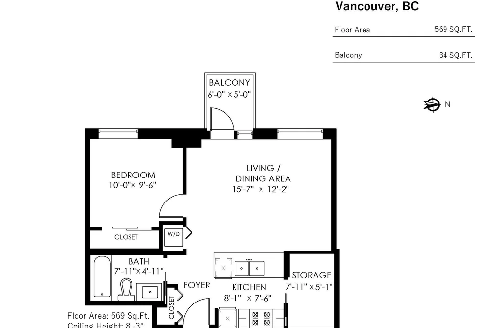 1110 933 E HASTINGS STREET, Vancouver BC V6A 0G6, Vancouver BC — Residential for Sale — Photo 18 of 18
