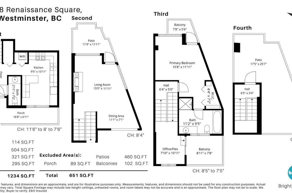 114 8 RENAISSANCE SQUARE, New Westminster BC V3M 7A9, New Westminster BC — Residential for Sale — Photo 40 of 40