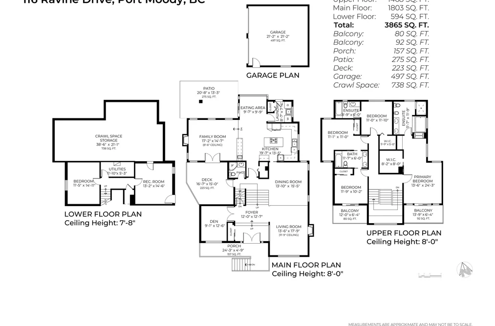116 RAVINE DRIVE, Port Moody, BC — Residential for Sale — Photo 40 of 40