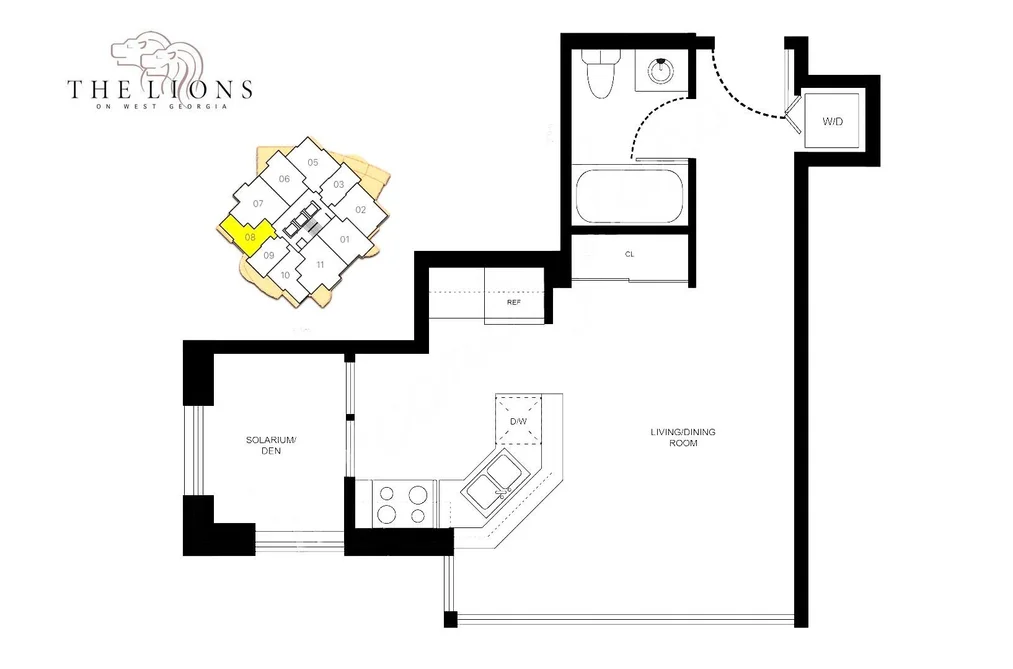 1208 1331 ALBERNI STREET, Vancouver BC V6E 4S1, Vancouver BC — Residential for Sale — Photo 11 of 11