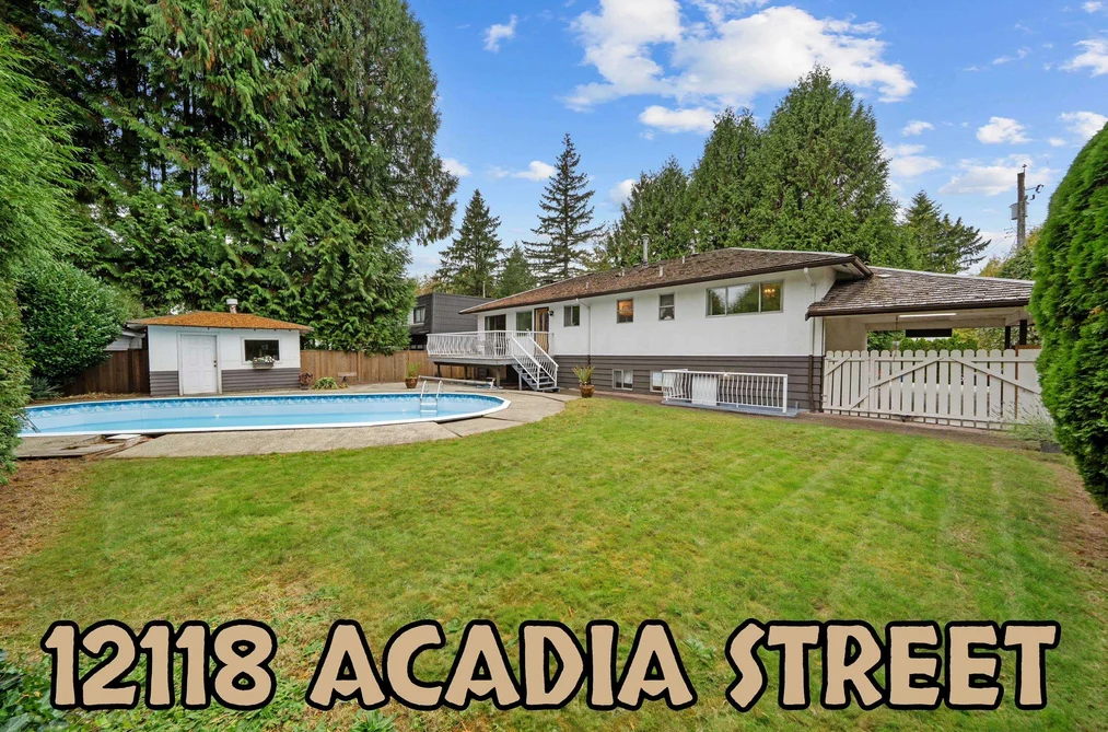 12118 Acadia St, Maple Ridge, BC - MLS: R3176442