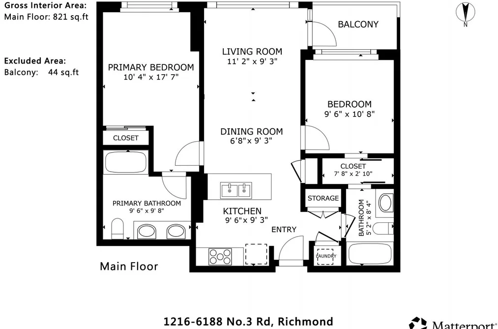 1216 6188 NO. 3 ROAD, Richmond BC V6Y 0J3, Richmond BC — Residential for Sale - Photo 2