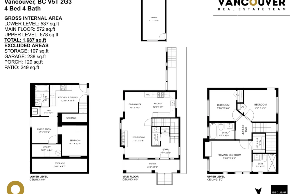 1252 E 11TH AVENUE, Vancouver BC V5T 2G3, Vancouver BC — Residential for Sale — Photo 30 of 30