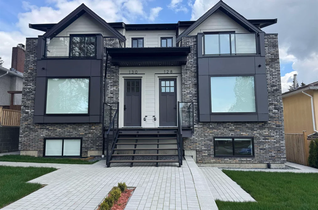 Half Duplex for sale at 128 N Grosvenor Avenue Burnaby British Columbia - MLS: R3105869